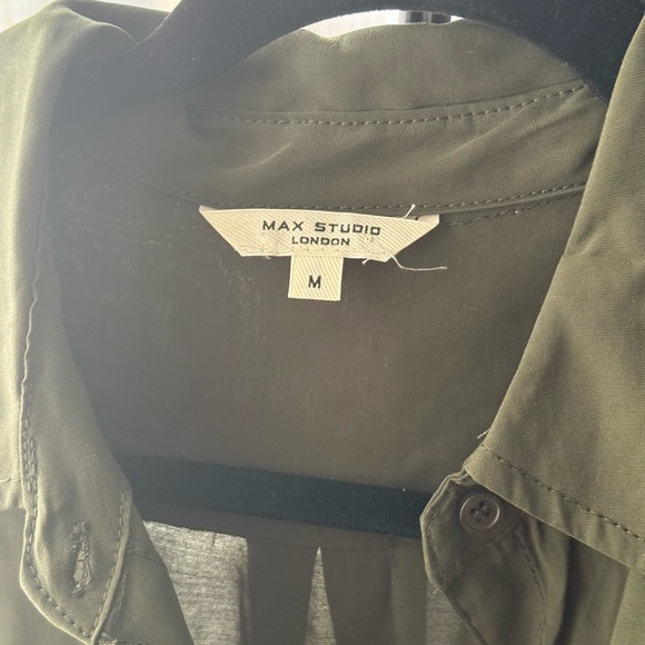 Max Studio Dark Green Midi Dress - Picture 5 of 5